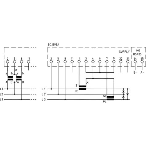 Аналізатор мережі модульний FRER QuBo H, RS485, 400V 1-5A