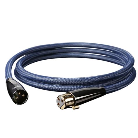 SKW Single OFC Balanced XLR Male to XLR Female 3 PIN Microphone Cable ...