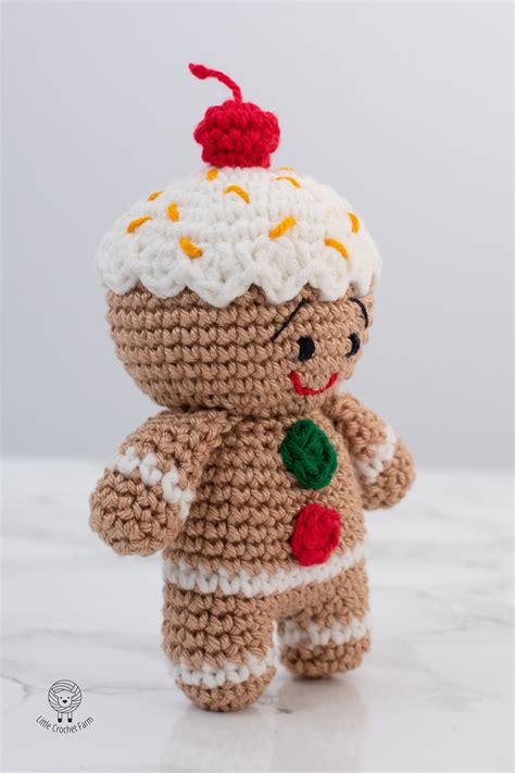 Image result for Crochet Gingerbread Man Tutorial