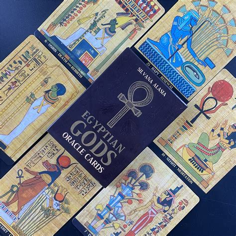 Juego de cartas de oráculo de los dioses egipcios, cartas de oráculo ...