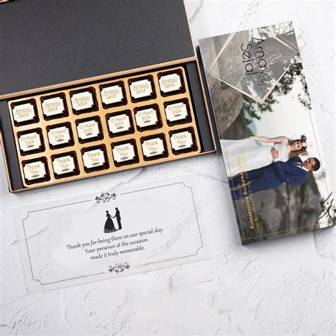 Return Gift for Marriage Anniversary – Sample 18 Chocolate Box – CHOCOCRAFT