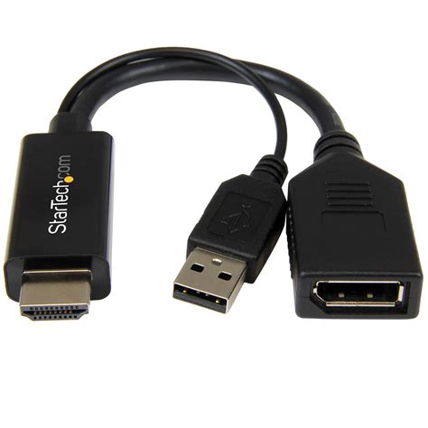 StarTech.com 4K 30Hz HDMI to DisplayPort Video Adapter: Amazon.in ...