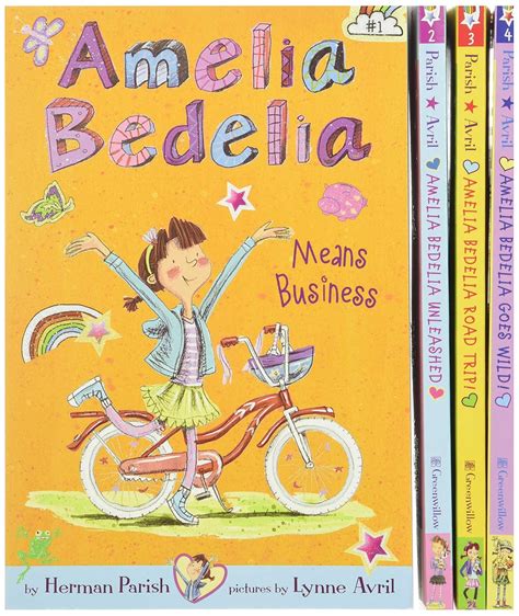 Amelia Bedelia Chapter Books Boxed Set: Books 1-4 : Parish, Herman ...