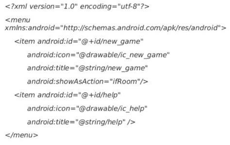 Android Studio Codigo Menus 的图像结果
