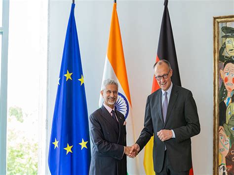 Jaishankar meets German Chancellor Friedrich Merz, conveys best wishes ...