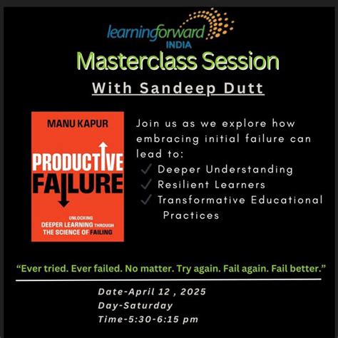 The Teachers Academy : Introducing Productive Failure - opening session ...