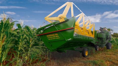 Grassroots Innovation Database [GRID] | Modified combine harvester for ...