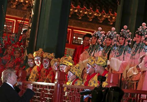 各国领导人来中国后，特朗普看京剧，普京去的地方最特别