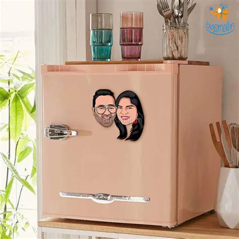 Buy Personalized Caricature Wooden Fridge Magnet Online - Gifts for ...