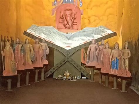 Vadodara celebrates Ganeshotsav with eco-friendly Bhagavad Gita theme ...