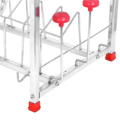 Stainless Steel Wall Mount Kitchen Rack ( Size: 24 X 24) – LiMETRO STEEL