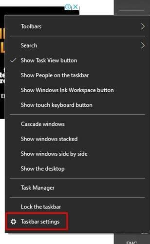 Image result for What Are Taskbar Orginal Settings