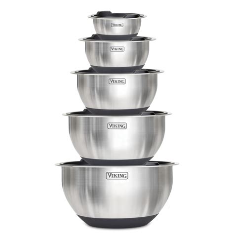 Stainless Steel Mixing Bowls with Nonslip Bottom | Viking