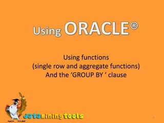 Oracle Functions 的图像结果