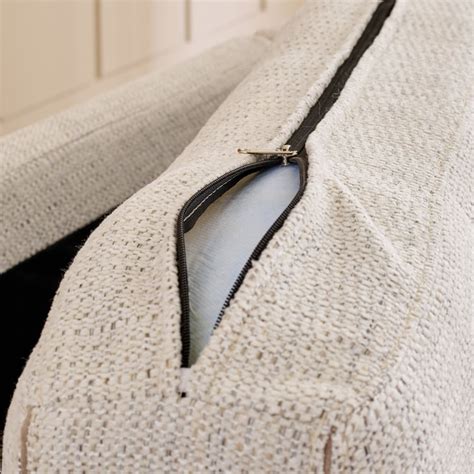 Buy Quebec Fabric 3-Seater Sofa with Left Chaise - Beige from Home ...