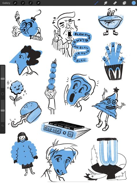 Character Tutorial Procreate 的图像结果