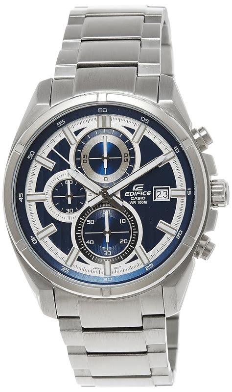Buy Casio Edifice Chronograph Blue Dial Men's Watch - EFR-532D-2AVUDF ...