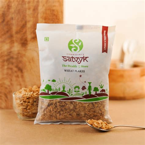 Wheat Flakes | Whole Grain & High Fiber | Naturally Crisp | Perfect fo ...