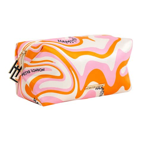 Hamster London Blush Wiggle Orange Pouch