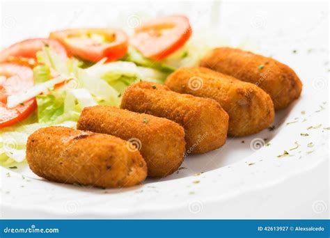 Croquettes stock image. Image of snack, croquette, appetizer - 42613927