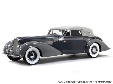 1939 Delage D8-120 Cabriolet 1:18 Minichamps scale model car | Scale ...