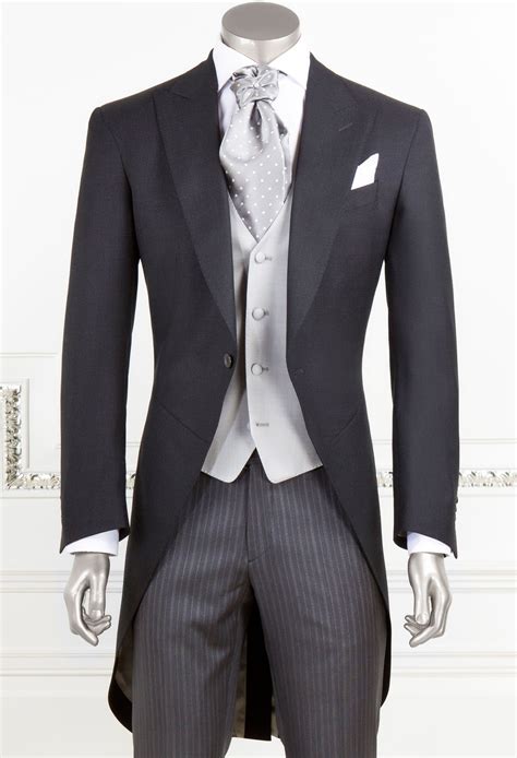 Charcoal Gray Morning Suit | Men's Suit and formal Dresses | Men ...