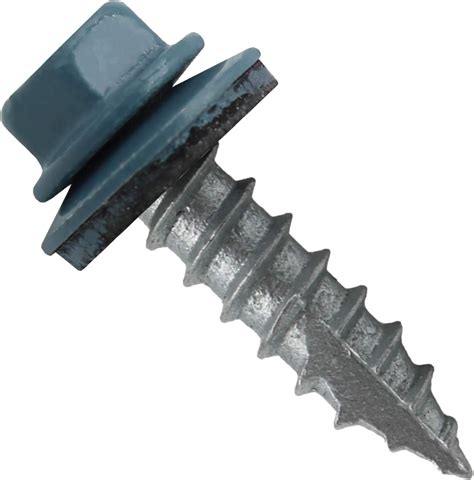 14 Metal Roofing Screws: 250 Screws x 1 Slate Blue India | Ubuy