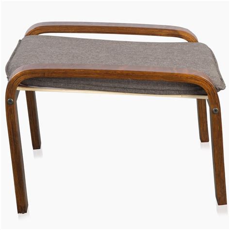 Buy Aylen Fabric Footrest Stool - Grey from Home Centre at just INR 6665.0