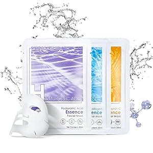 Buy MINISO Essence Sheet Facial Mask (Hyaluronic Acid+Collagen+Vitamin ...