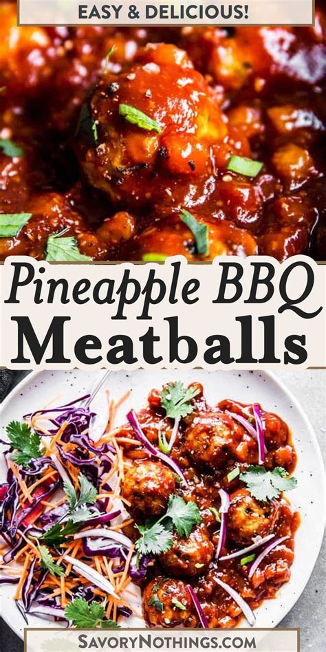 Hawaiian meatballs – Artofit