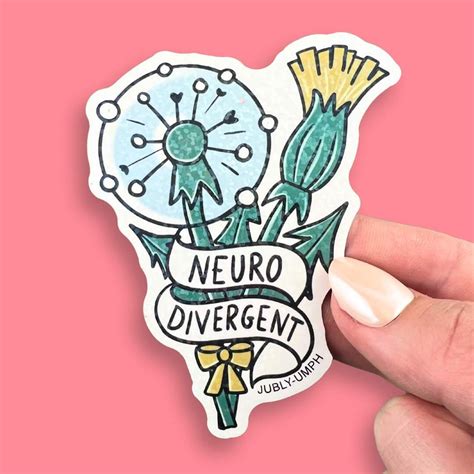 Neuro-divergent Sticker – Jubly-Umph Originals