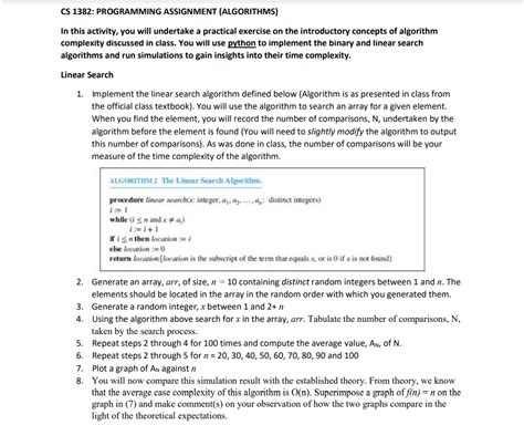 Linear Algorithm Worksheet 的图像结果