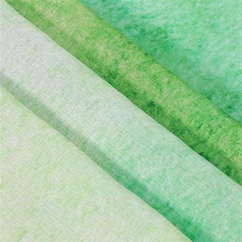 Buy MYSKY HOME Sheer Curtains for Living Room Grommet Top Teal Ombre ...
