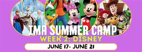 Summer Camp Week 2: Disney , 19499 Sheridan Street, Pembroke Pines, FL ...