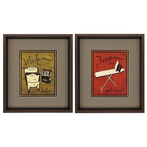 Propac Images"Wash Iron" Framed Artwork : Amazon.in: Home & Kitchen