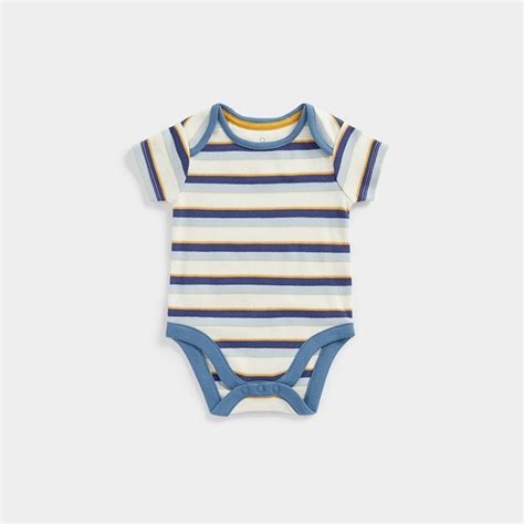 Boys Half Sleeve Dungaree Set -Blue