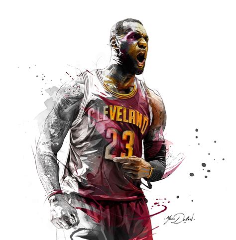 Lebron James Dunk Drawing at GetDrawings | Free download