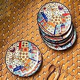 ExclusiveLane 'Hut Dining' Handpainted Ceramic Dinner Set Ceramic ...