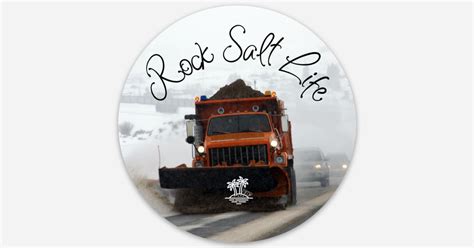 Rock Salt Life CircleSticker by Lynn Fricker | Round stickers | Sticker ...