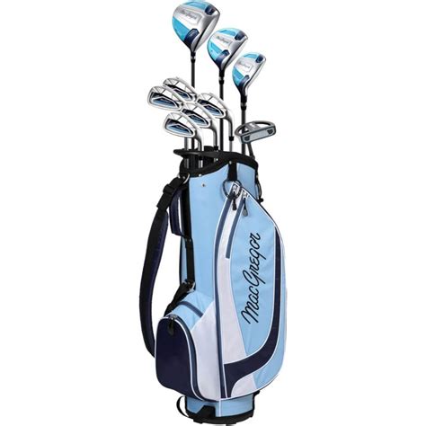 MacGregor CG4000 Ladies Graphite Golf Complete Set 9 Club & Bag ...