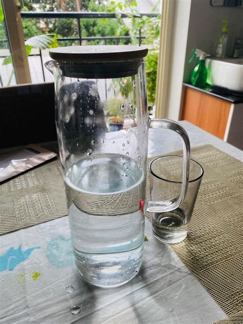 Borosilicate Glass Water Jug 1300ml Online - Premium Jug | Nestasia