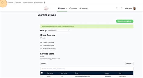 Learning Group Example 的图像结果