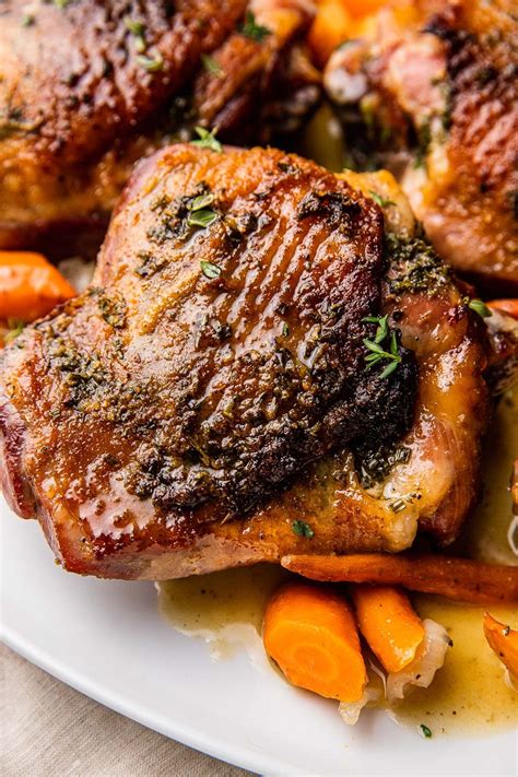 Slow-Roasted Turkey Thighs | So Much Food