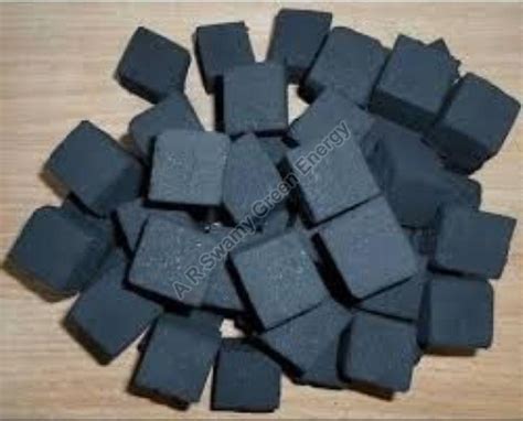 Shisha Hookah Charcoal Briquettes Manufacturer, Exporter from Namakkal