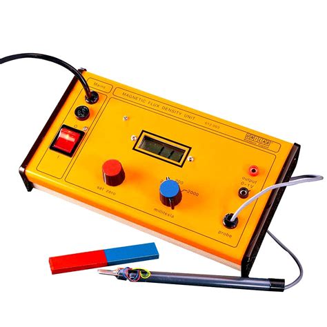 DIGITAL MAGNETIC FLUX DENSITY UNIT: Hall effects probe - Crescendo