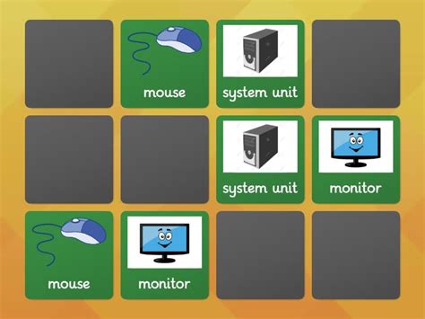 Computer Matching Worksheet 的图像结果