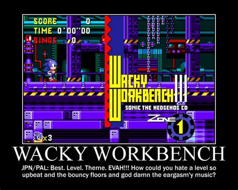 Image result for Wacky Workbench Sonic CD Prototype