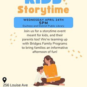 Bridges Family Programs: Fun & Learning Afternoon, Duchess & District ...