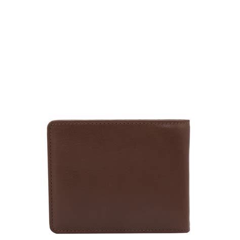 4 Slots Leather Money Clip - Brown – Da Milano