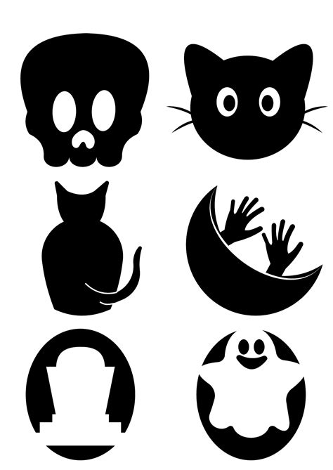 Halloween Pumpkin Templates - 15 Free PDF Printables | Printablee